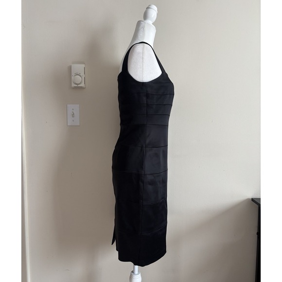 Vintage Cache Little Black Dress LBD Womens 4 Small Bandage Fitted Party - Picture 2 of 6